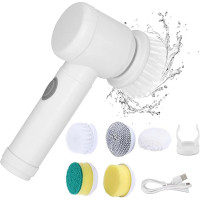 Portable 5 in 1 Magic Brush Electric Cleaning Brush 