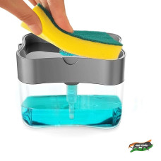 Soap Dispenser for Dishwasher Liquid Holder Through Pump with Sponge