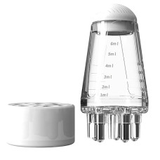 Tiny oil applicator & dispenser for scalp